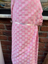Clothing Fabric GG Pink