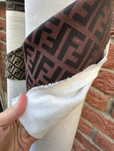Fendi Cotton Fabric Light brown