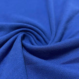 Blue Sateen fabric - Free Shipping