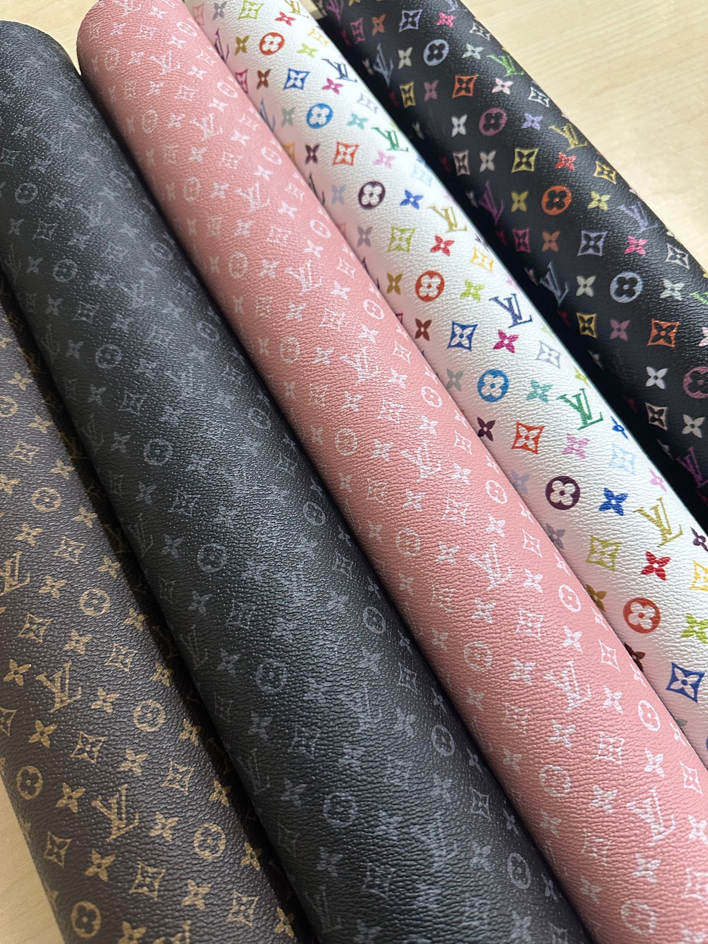 LV Small Logo Leathers
