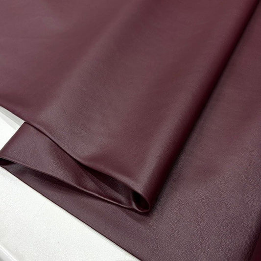 Burgundy Leather - Free Shipping - Lamberti Leathers