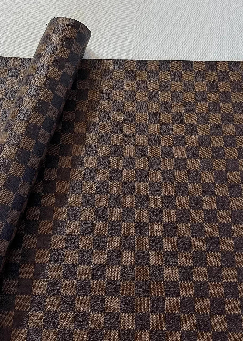 LV Checkered Leather - 4 Color