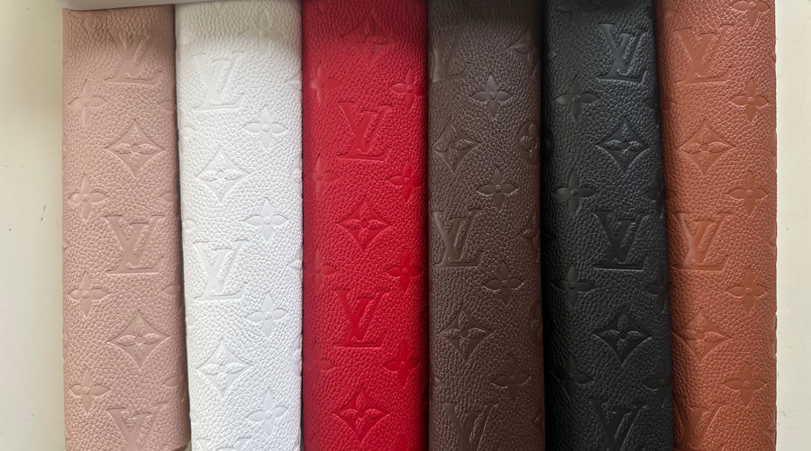 LV Embossed Leather Print Out