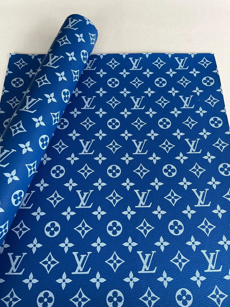 LV Leather - Blue