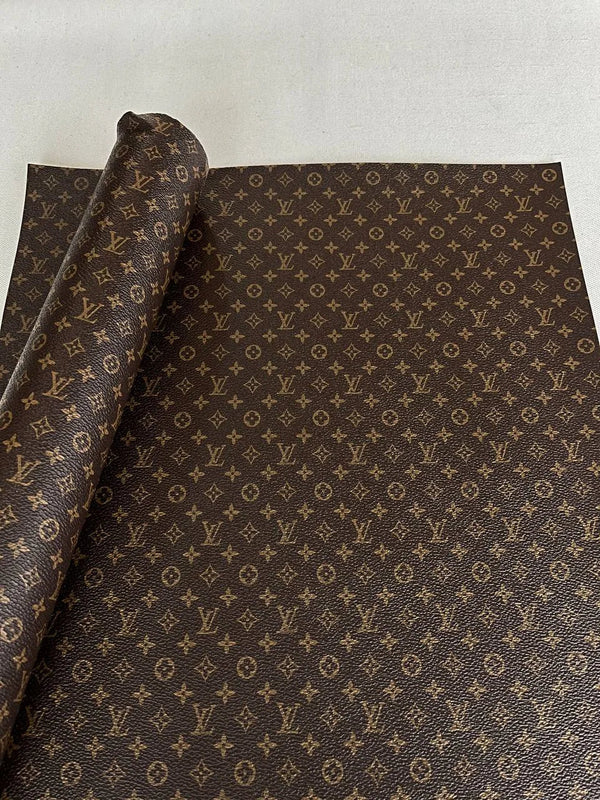 LV Classic Small Logo Leather - Brown