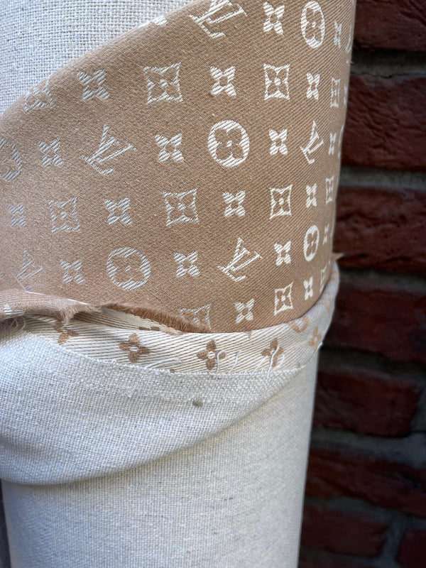 Cotton Fabric Lv Beige