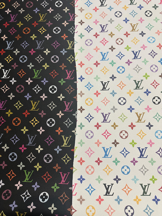 LV Multi Color - 2 Color - Lamberti Leathers