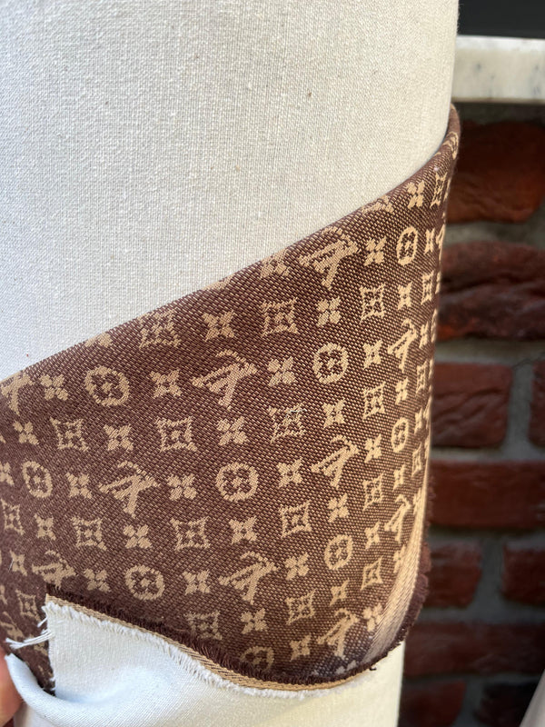 Cotton Fabric Lv Brown