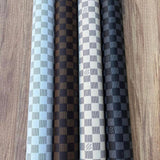 LV Checkered Leather - 4 Color