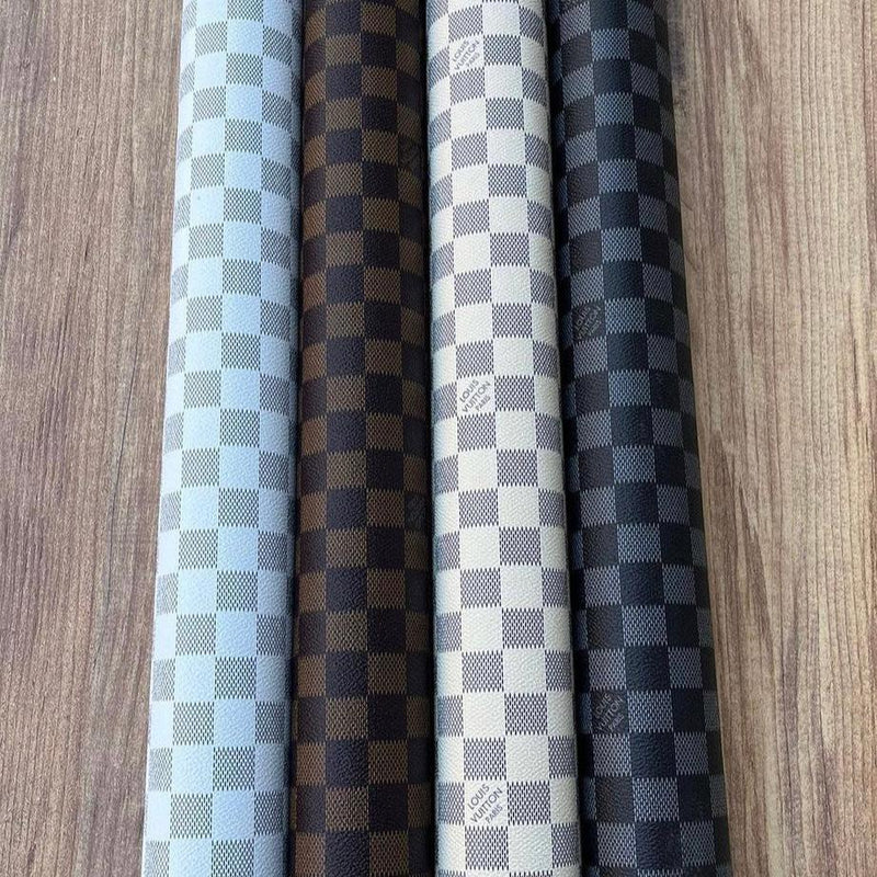 LV Checkered Leather - 4 Color